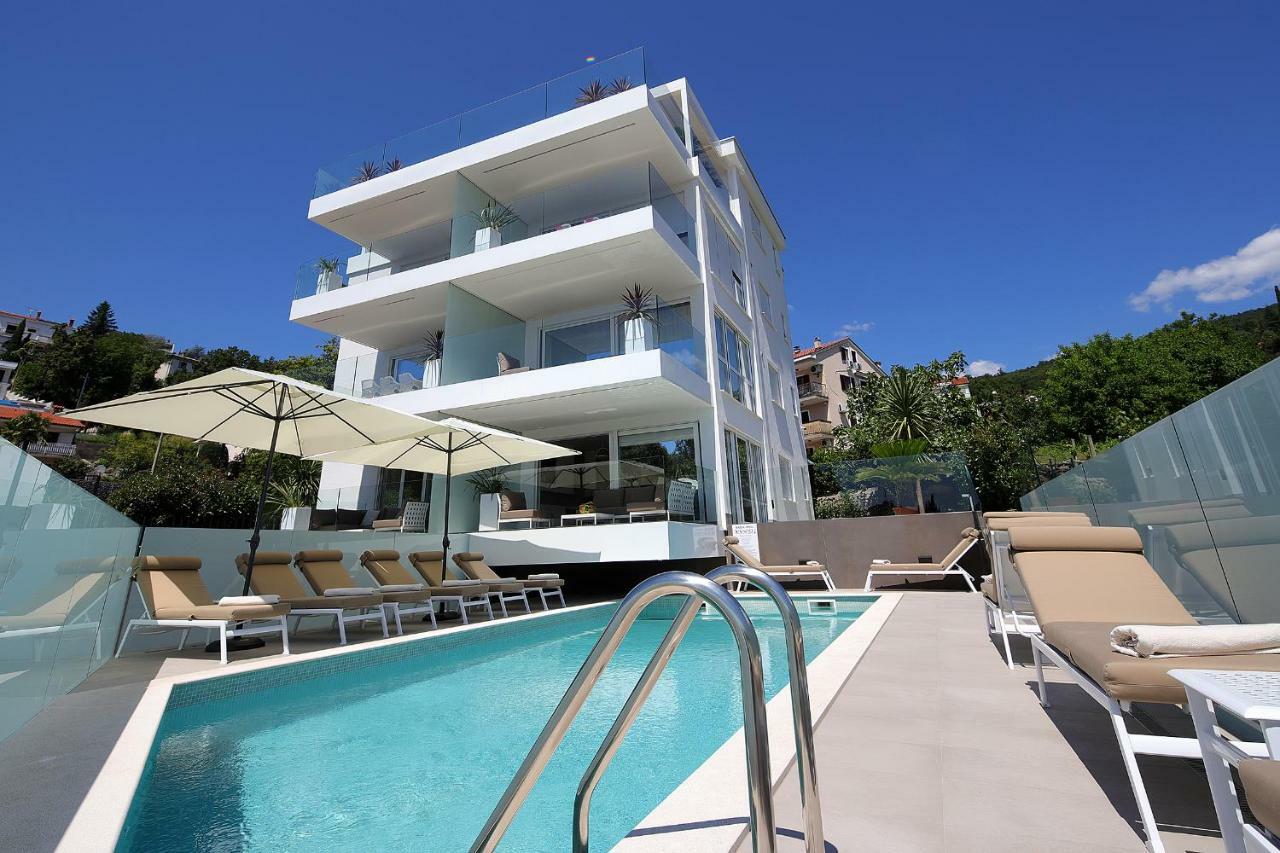 Designed Apartment With Swimming Pool Near The Beach Opatija Exterior foto