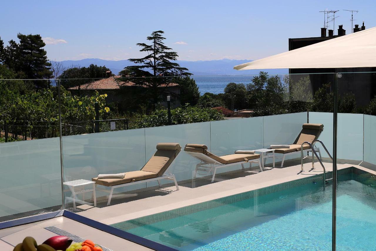 Designed Apartment With Swimming Pool Near The Beach Opatija Exterior foto